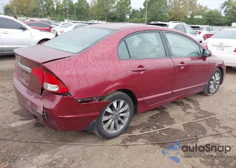 2009 Honda Civic Ex-L z USA, uszkodzony, nr VIN 2HGFA16909H343422